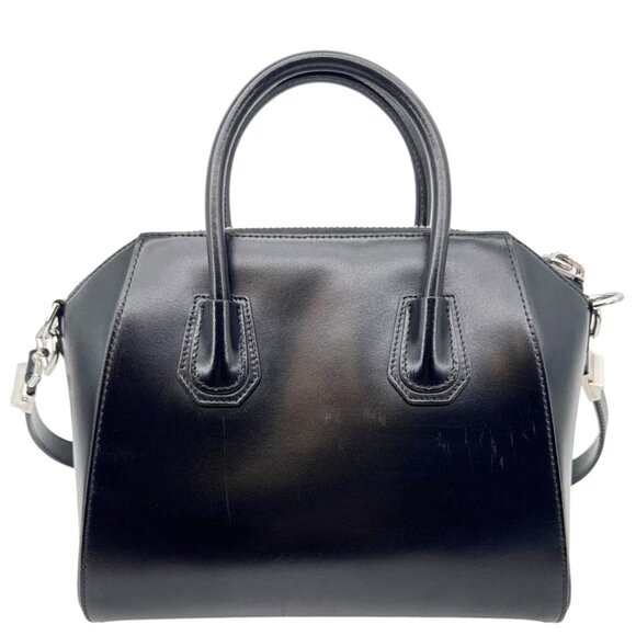 Givenchy  Antigona Leather Satchel Shoulder Bag Black - Picture 3 of 13
